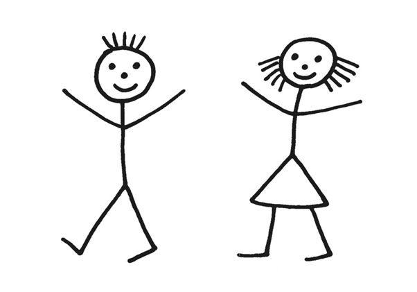 5 ways to teach children to draw simple people | blogmicrosoft.net