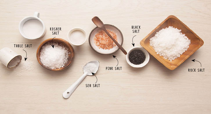 Salt: What's the difference between the types? - MyKitchen