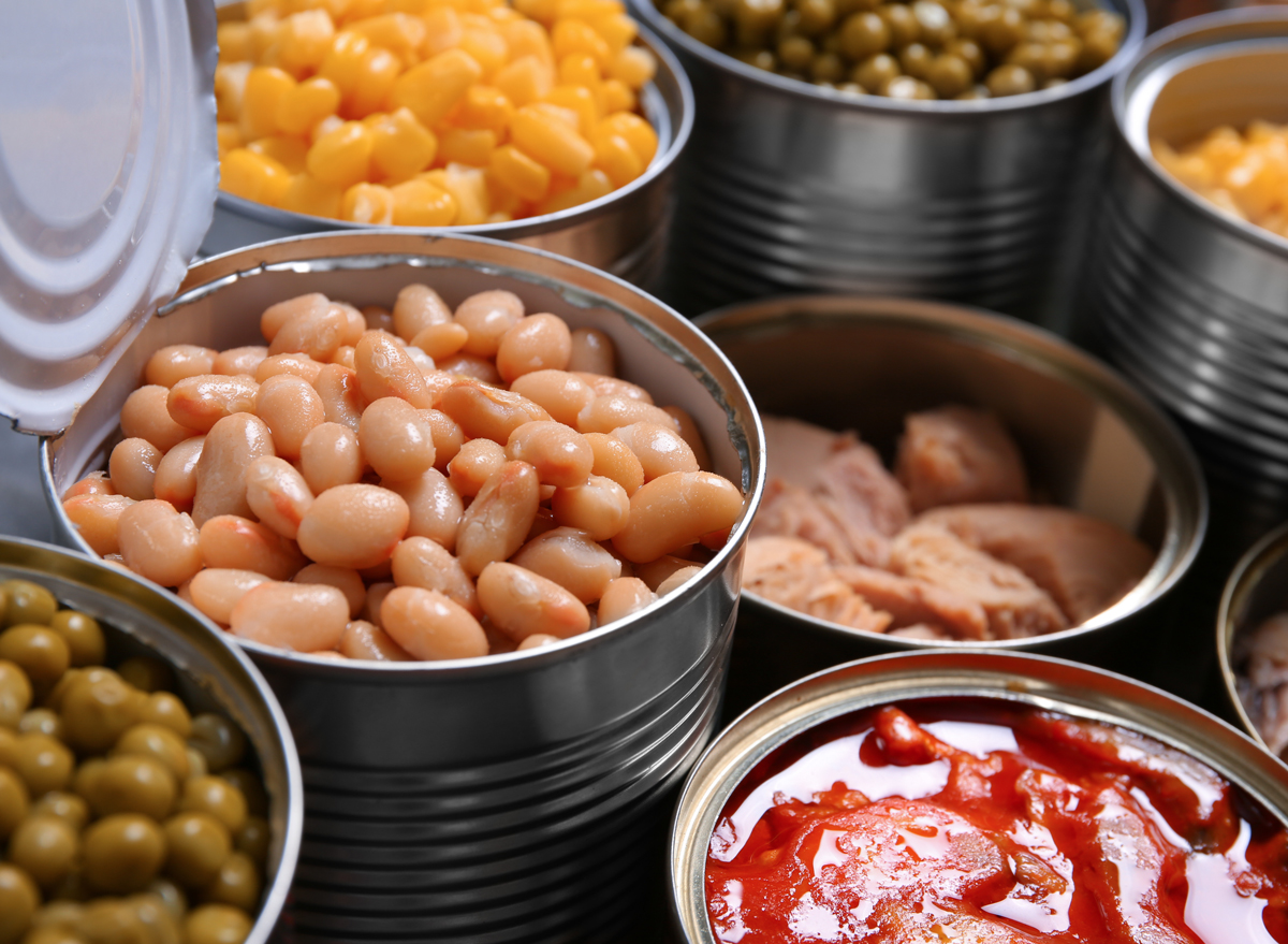 Side Effects of Eating Canned Foods Every Day, According to Science