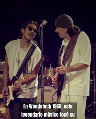 El oscuro viaje de Carlos Santana en el escenario de Woodstock